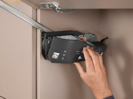 SERVO-DRIVE for Aventos Drive Unit, Aventos HF Top Bi-Fold, HL Top, HS Top Up & Over Lift System, Deep Gray