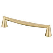 Domestic Bliss 160mm CC Modern Brushed Gold Pull