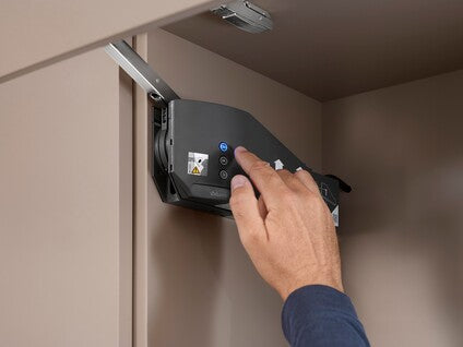 SERVO-DRIVE for Aventos Drive Unit, Aventos HF Top Bi-Fold, HL Top, HS Top Up & Over Lift System, Deep Gray