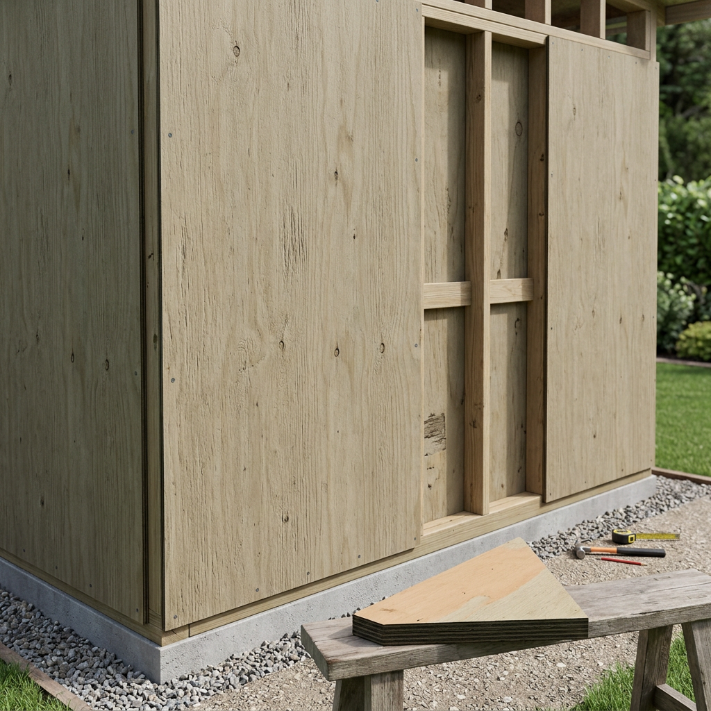 PLYWOOD CDX 1/2 4x8 PRESSURE TREATED