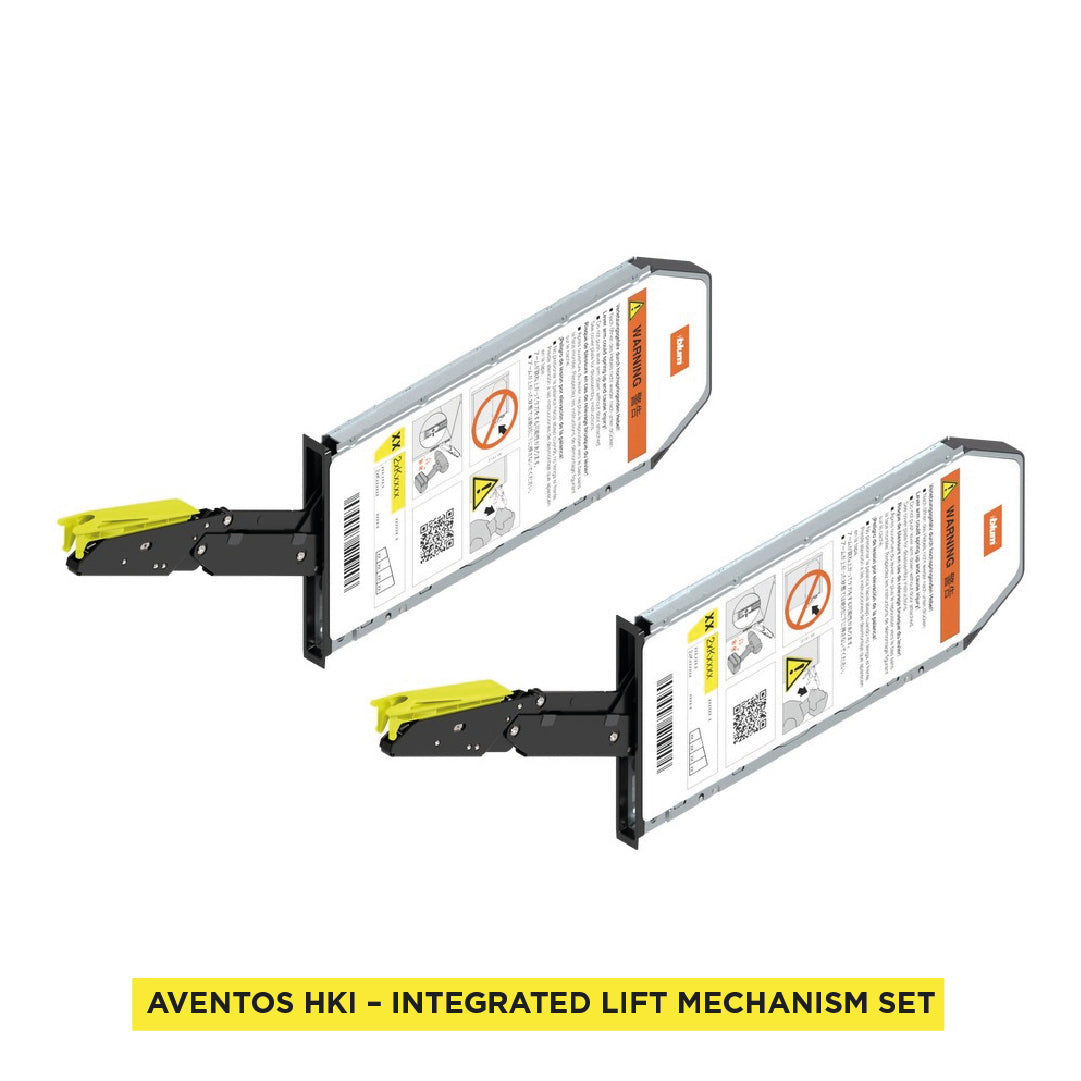 Aventos HKI, Lift Mechanism (Set), PF=930-2800 (With 2 Pieces), Onyx Black