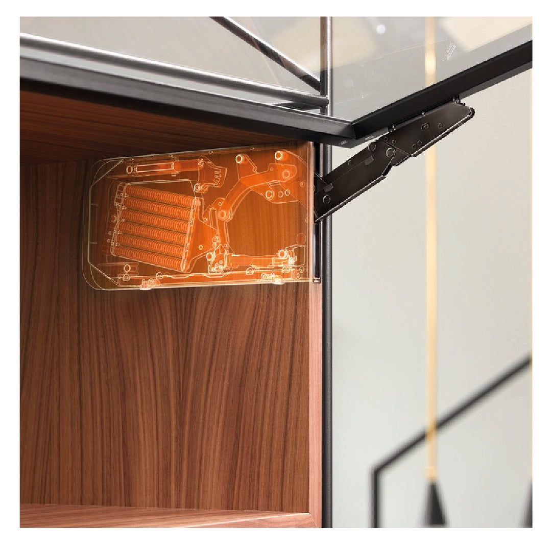 Aventos HKI, Lift Mechanism (Set), PF=930-2800 (With 2 Pieces), Onyx Black