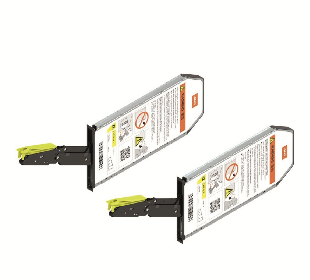 Aventos HKI, Lift Mechanism (Set), PF=930-2800 (With 2 Pieces), Onyx Black