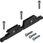 Aventos HKI, Front Fixing Bracket for Aluminum Frames, Screw-On, Onyx Black