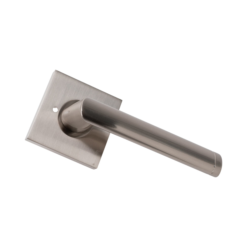 Door Lever Catania Privacy Satin Nickel