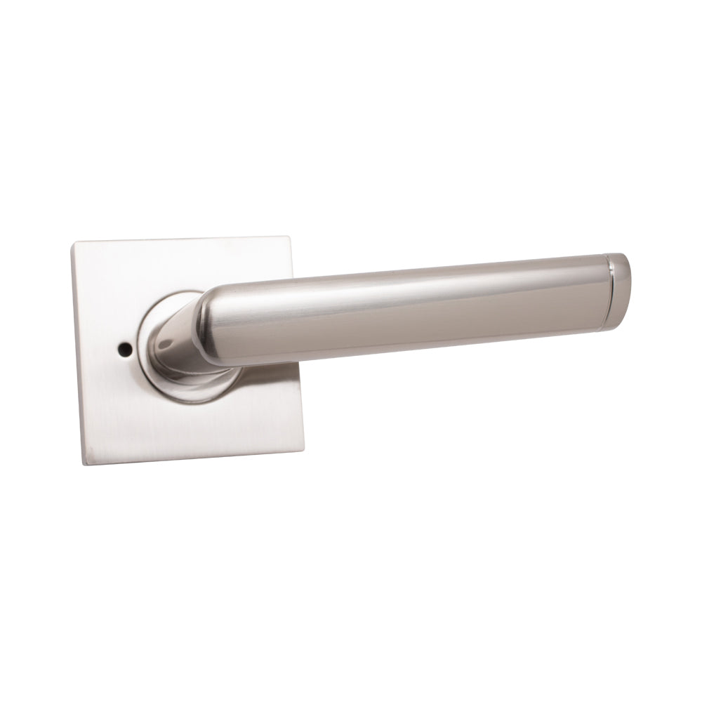 Door Lever Catania Privacy Satin Nickel