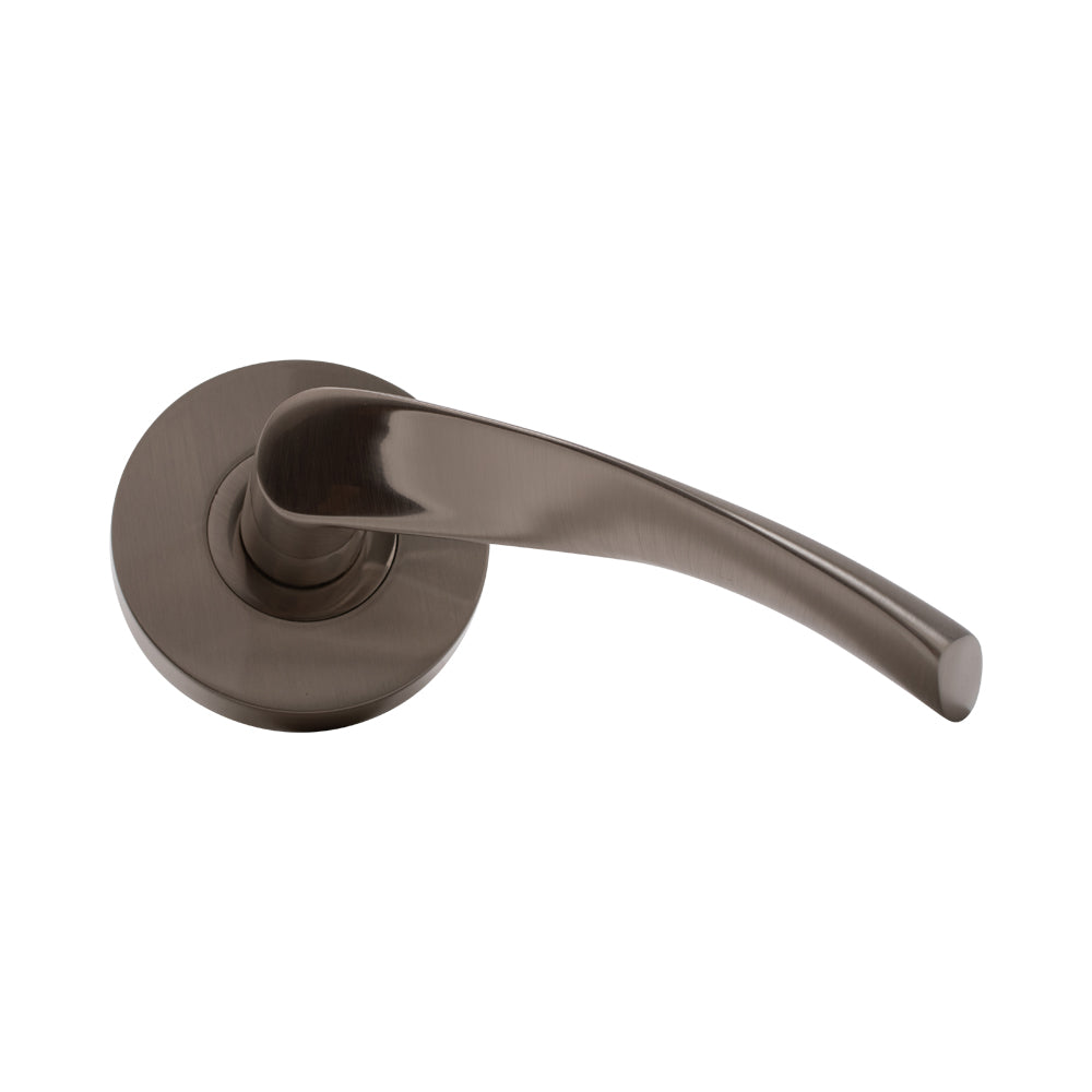 Door Lever Florence Passage Chrome