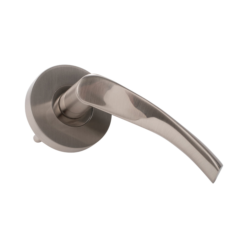 Door Lever Florence Passage Chrome