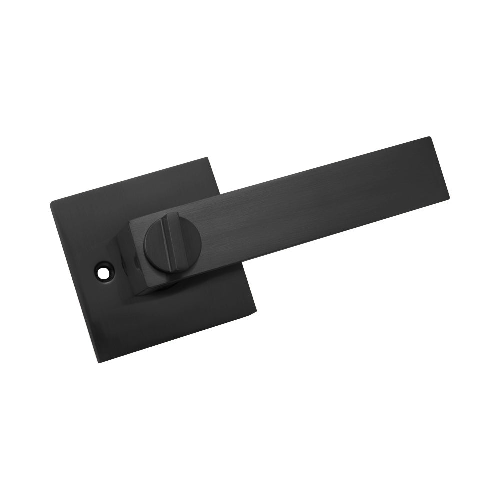 Door Lever Modica Privacy Black Matte
