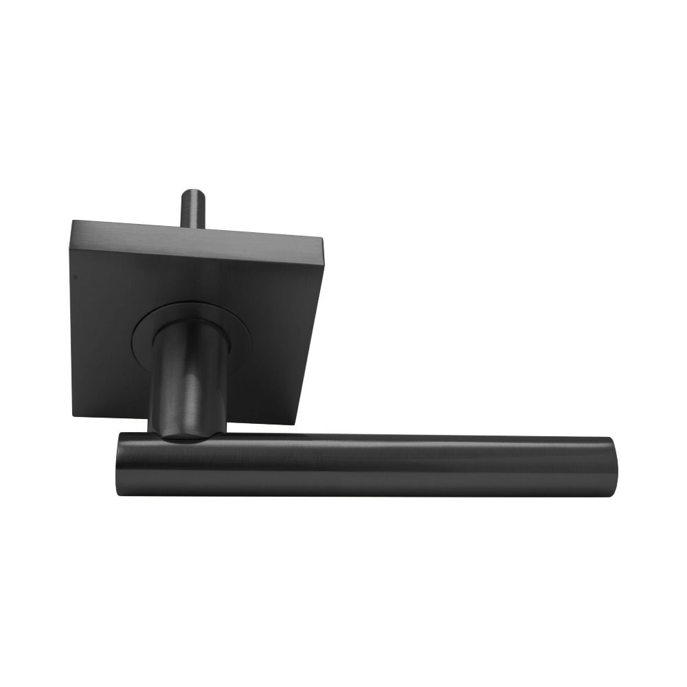 Door Lever Sienna Privacy Black Matte