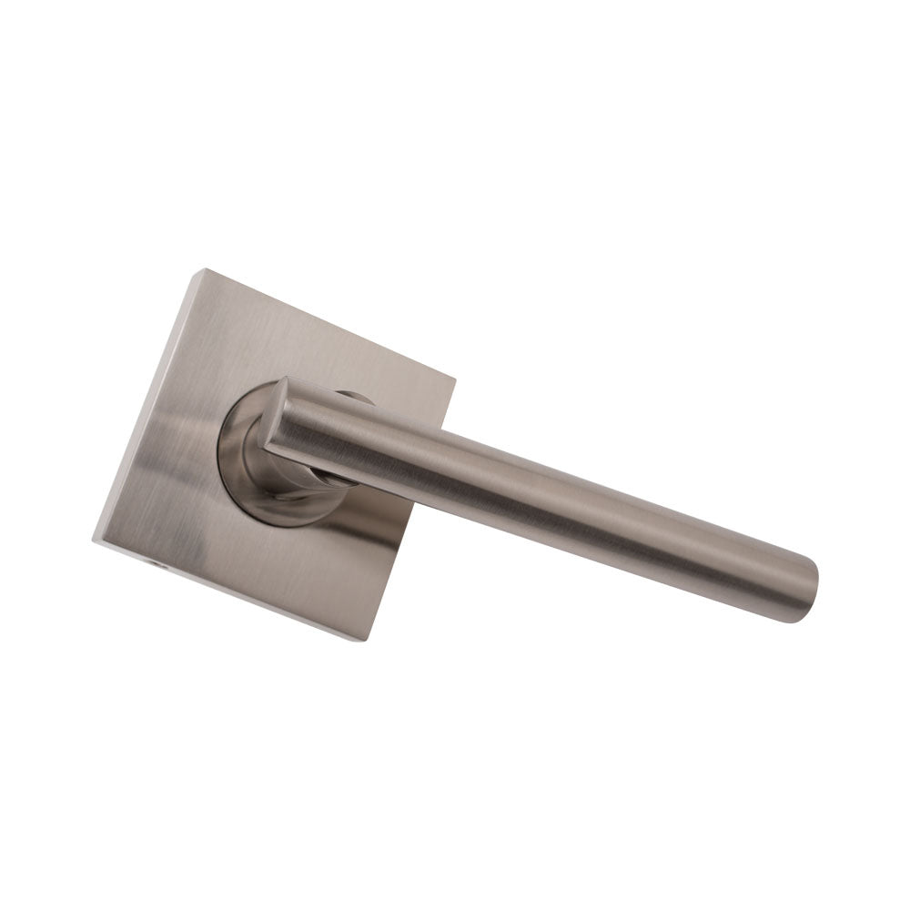 Door Lever Sienna Privacy Satin Nickel