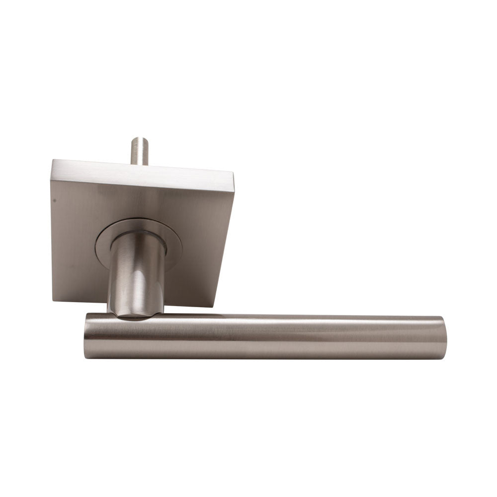 Door Lever Sienna Passage Satin Nickel