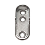 Oval Tube Support No Dowels Chrome 250 x Bag