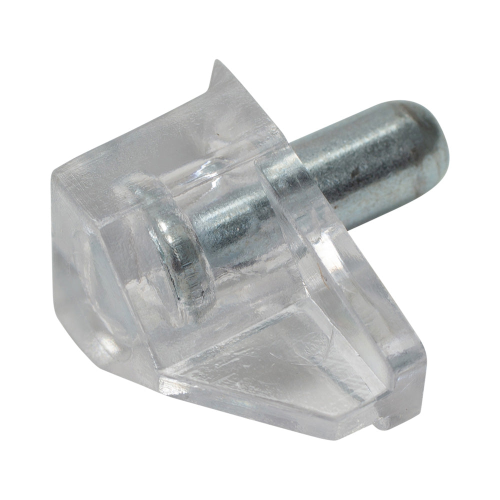 Shelf Support 5mm Clear 100 x Bag