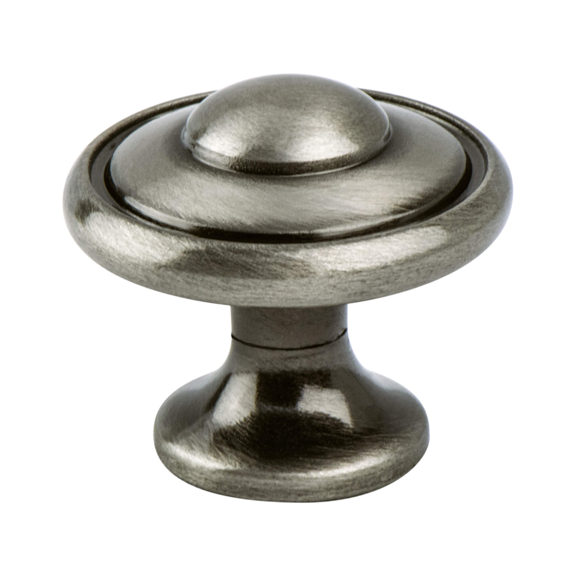 KNOB 1-3/16" BRUSHED BLACK NICKEL 50/BOX