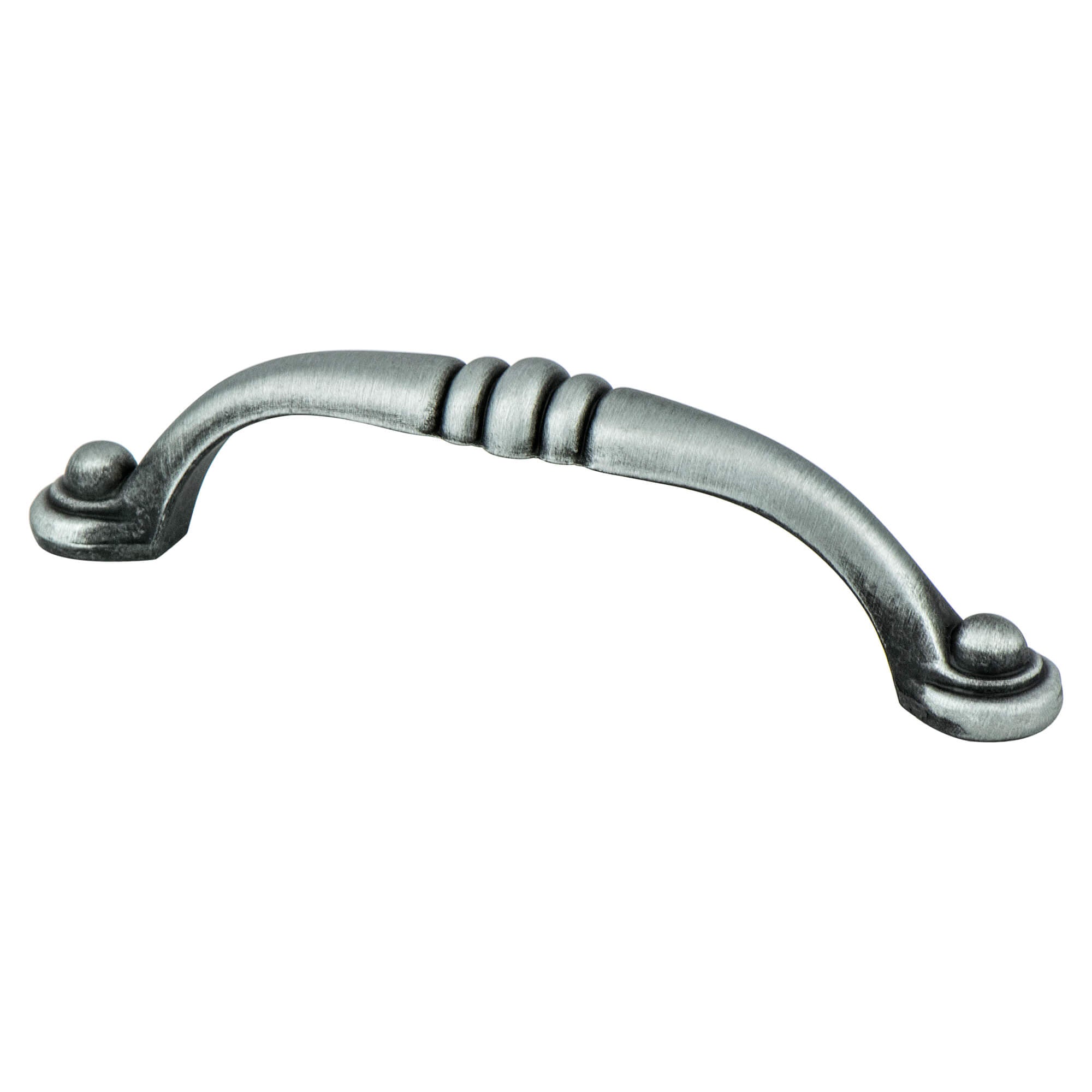 PULL 96MM BRUSHED ANTIQUE PEWTER 25/BOX