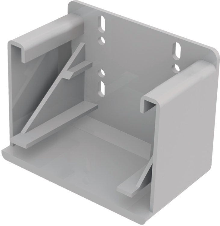 Blum Rear Mount Socket for TANDEM plus BLUMOTION 563 9" Undermount Drawer Slides - 295.3700.22