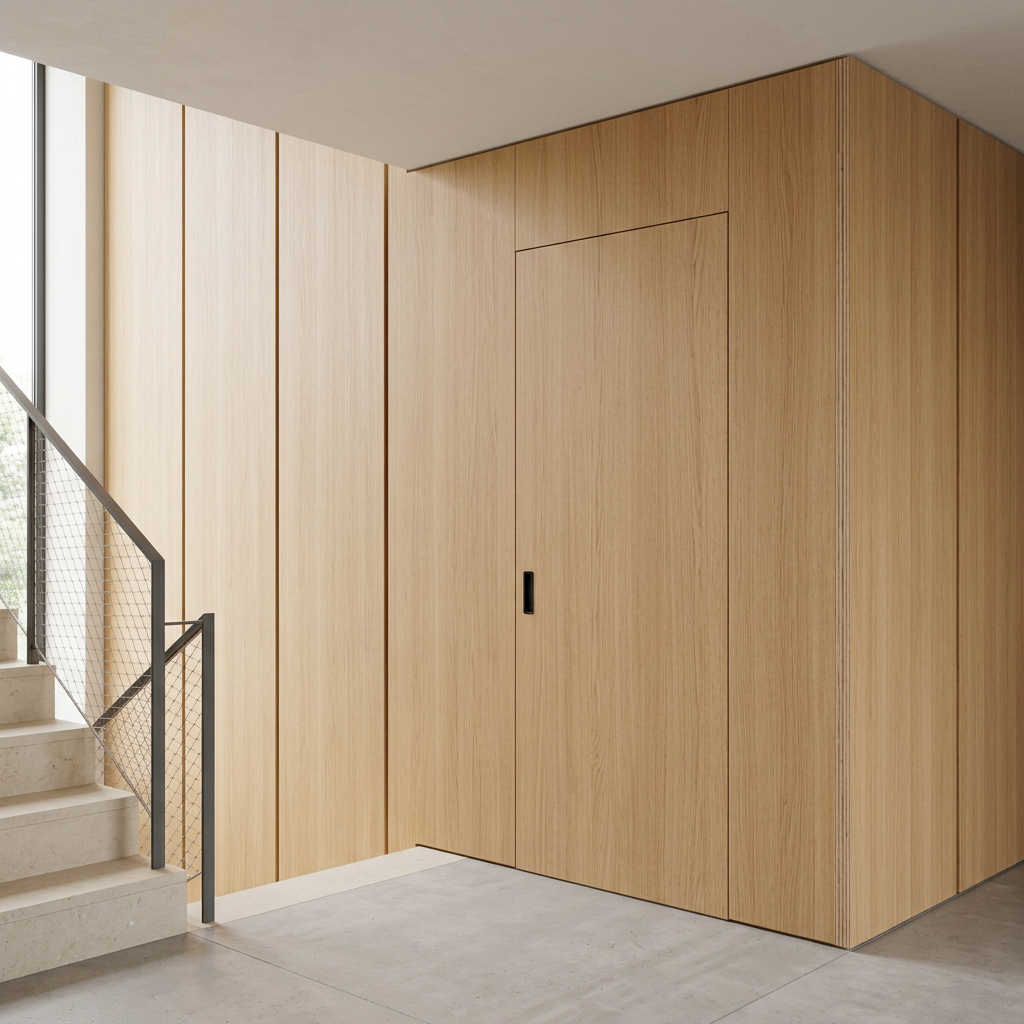 PLYWOOD WHITE OAK 3/4 4X10 A1 RIFT CUT GARNICA