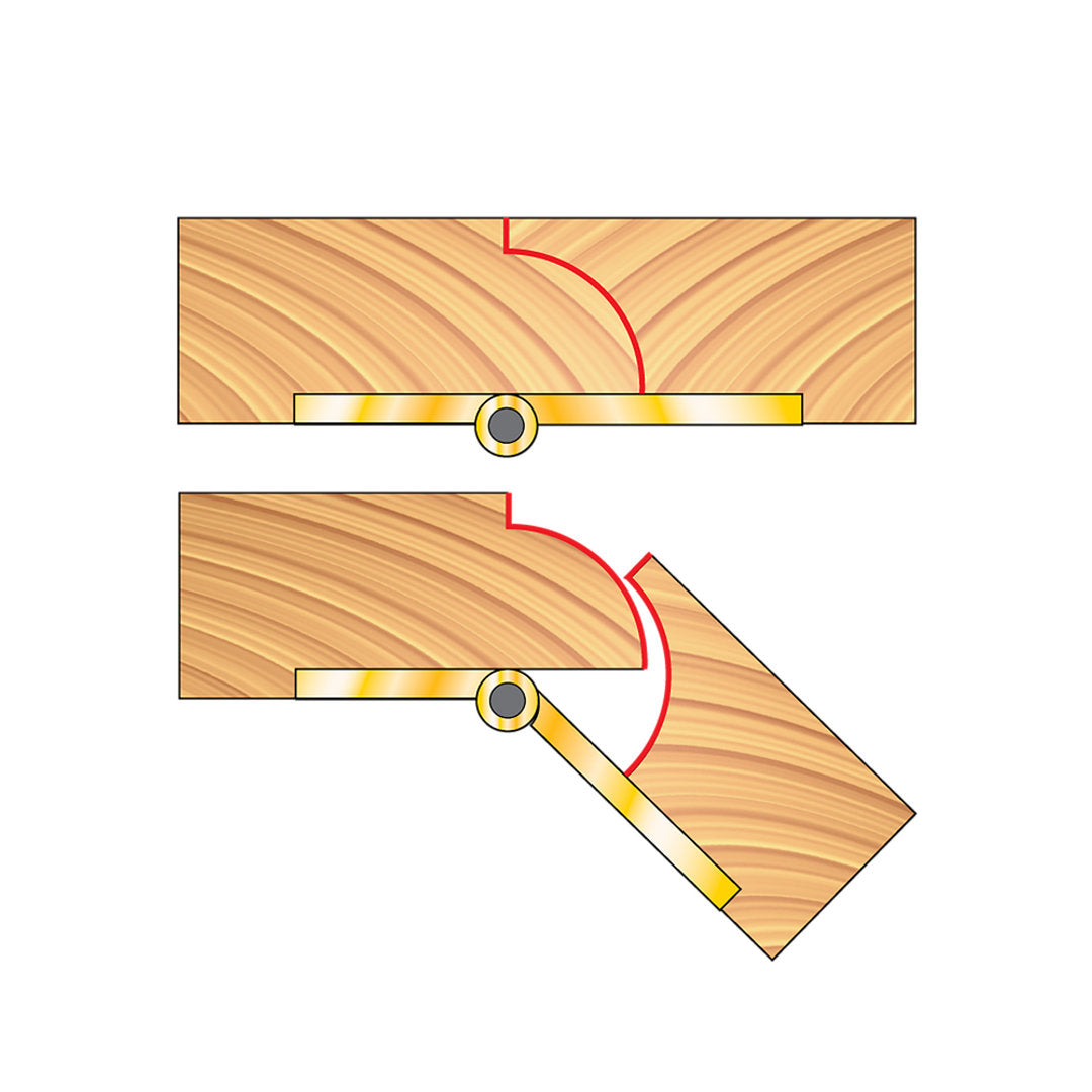Radius Cove Bit