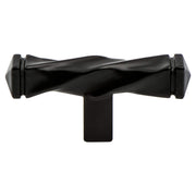 Rhapsody Black Twisted Knob