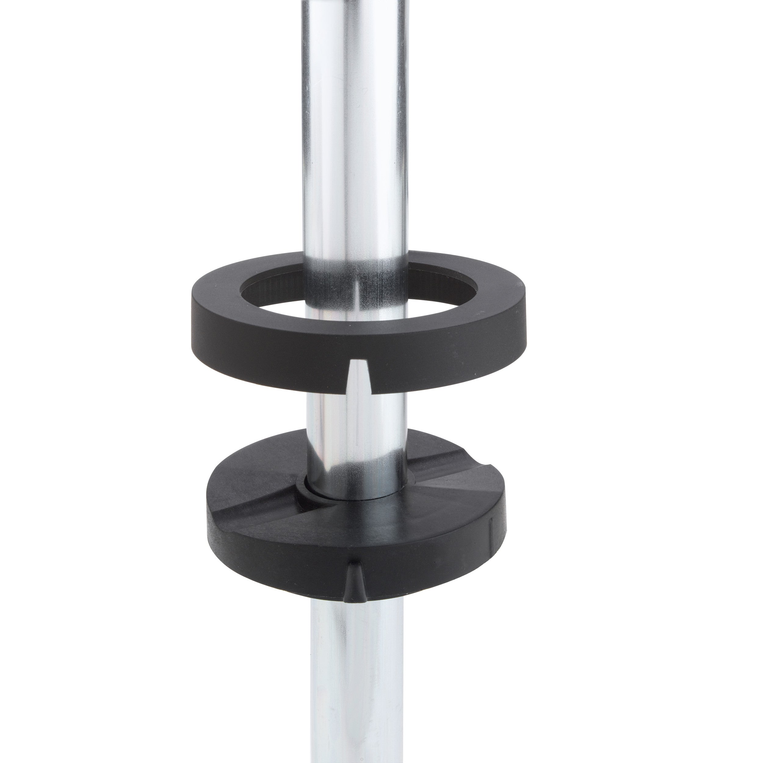 18 in White Polymer Full Cir Lazy Susans 3-Shelf White  18 in (457 mm) W x 18 in (457 mm) D x 31 in (787 mm) H