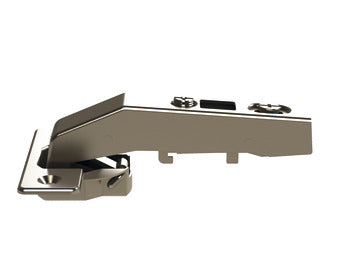 HINGE CLIP-ON, 90 DEGREE, BLIND CORNER, SOFT CLOSING, CAM AJUSTABLE, STEEL NICKEL-PLATED