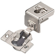 Blum COMPACT CLIP hinge 1-1/2", 110°, with spring, hinge cup: screw-on, Nickel-plated