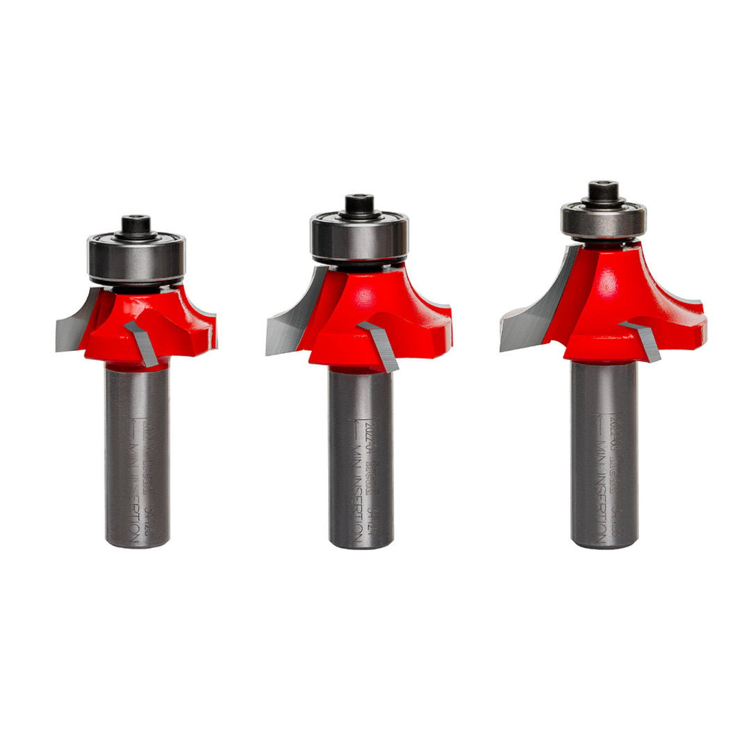 Quadra-Cut Radius Rounding Over Bit
