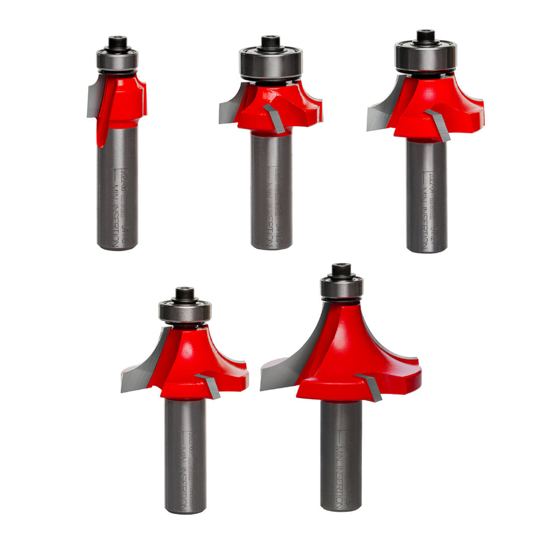 Quadra-Cut Radius Rounding Over Bit