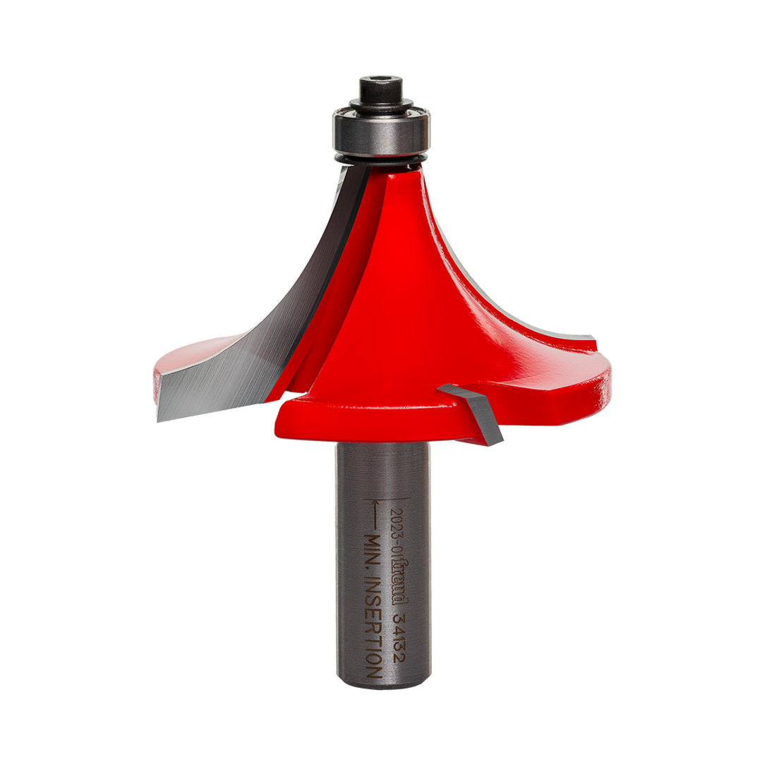 Quadra-Cut Radius Rounding Over Bit