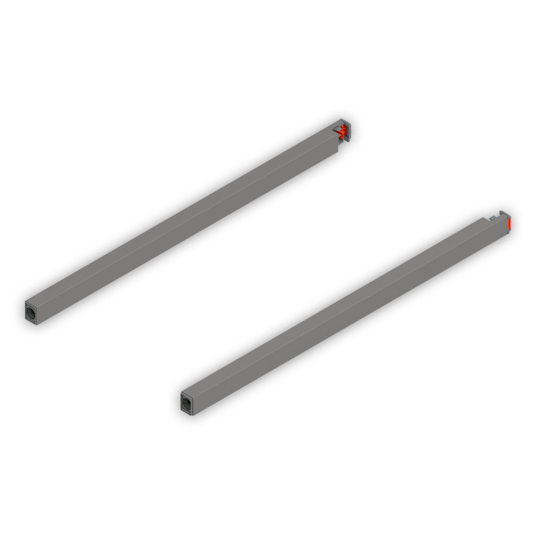 MERIVOBOX longside gallery rail, NL=400 mm, right+left