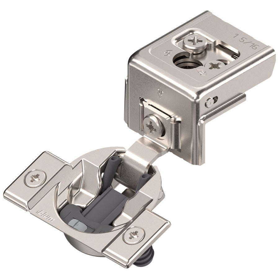 Blum COMPACT 38C face frame hinges 1-5/16'' Nickel