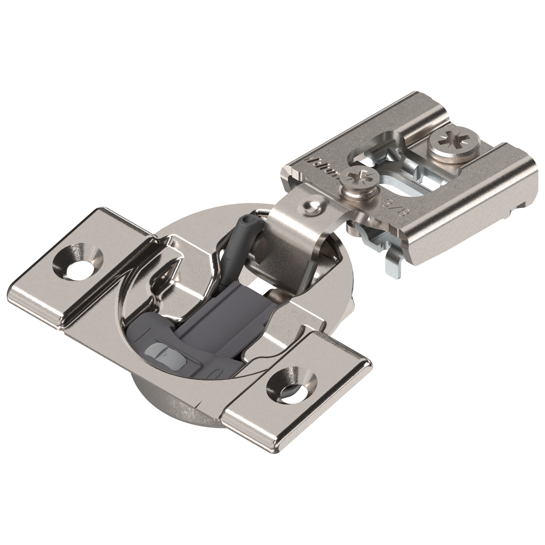 Blum COMPACT BLUMOTION 38N face frame hinges 3/8'' Nickel