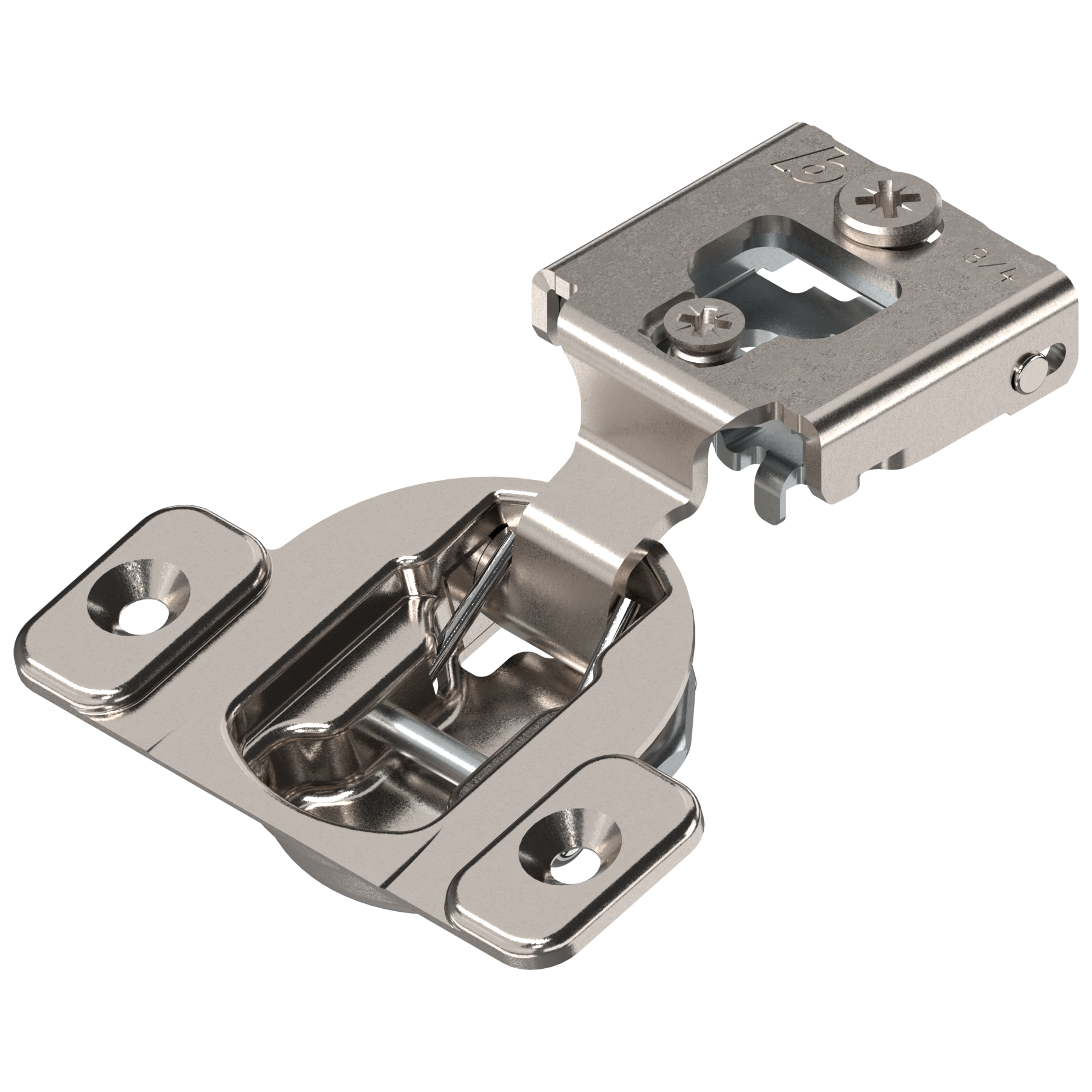 Blum COMPACT 38N face frame hinges 3/4'' Nickel