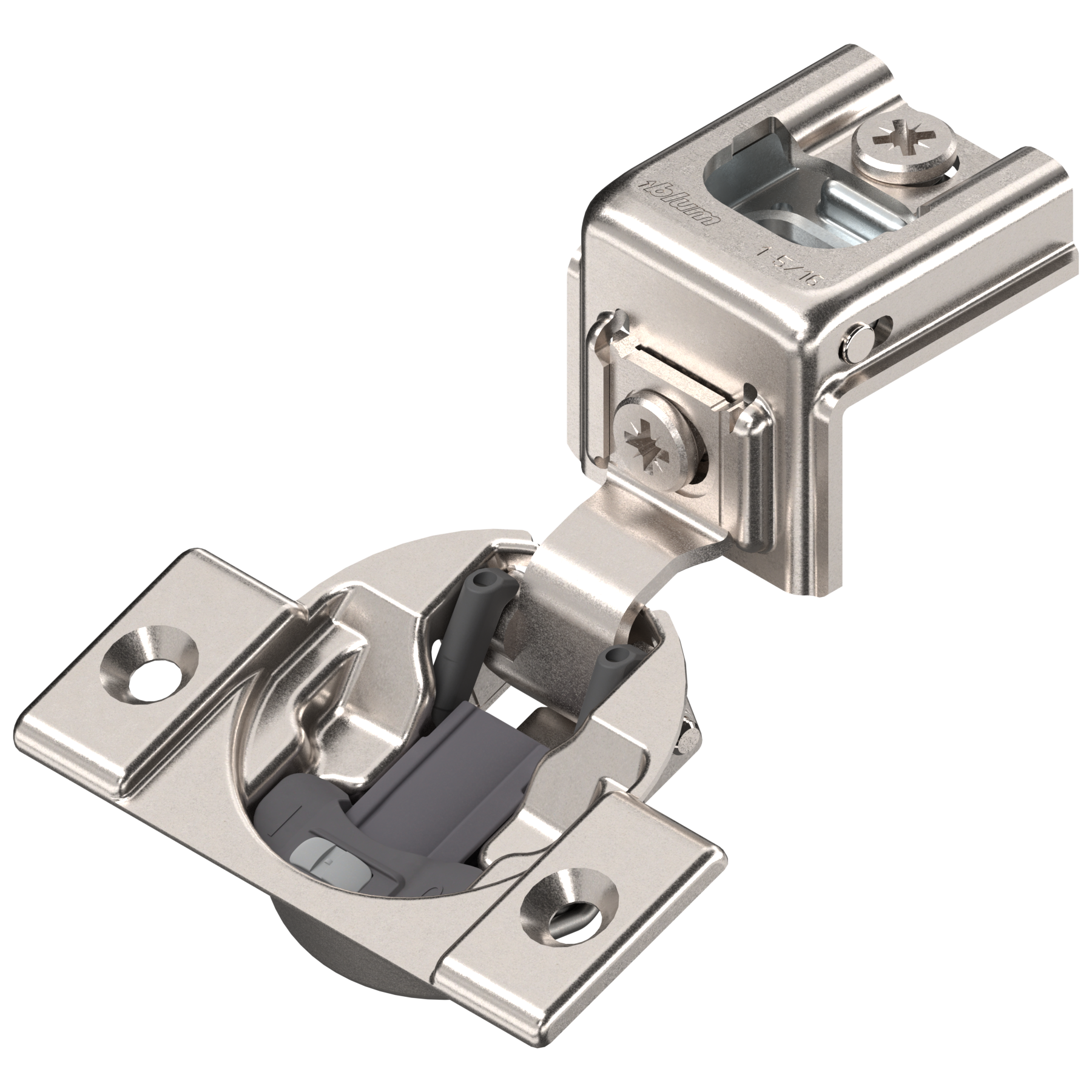 Blum COMPACT BLUMOTION 39C face frame hinges 1-5/16'' Nickel