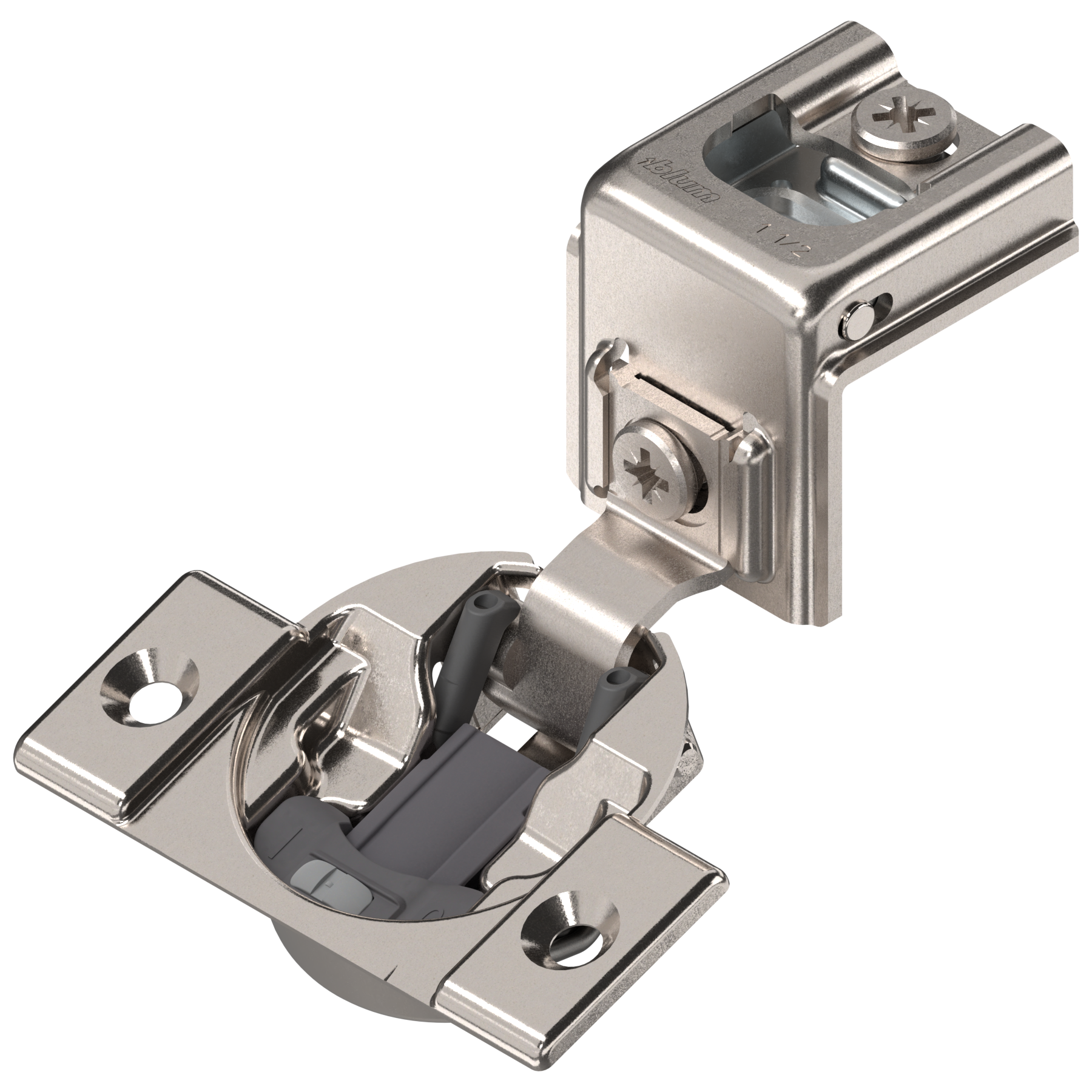 Blum COMPACT BLUMOTION 39C face frame hinges 1-1/2'' Nickel