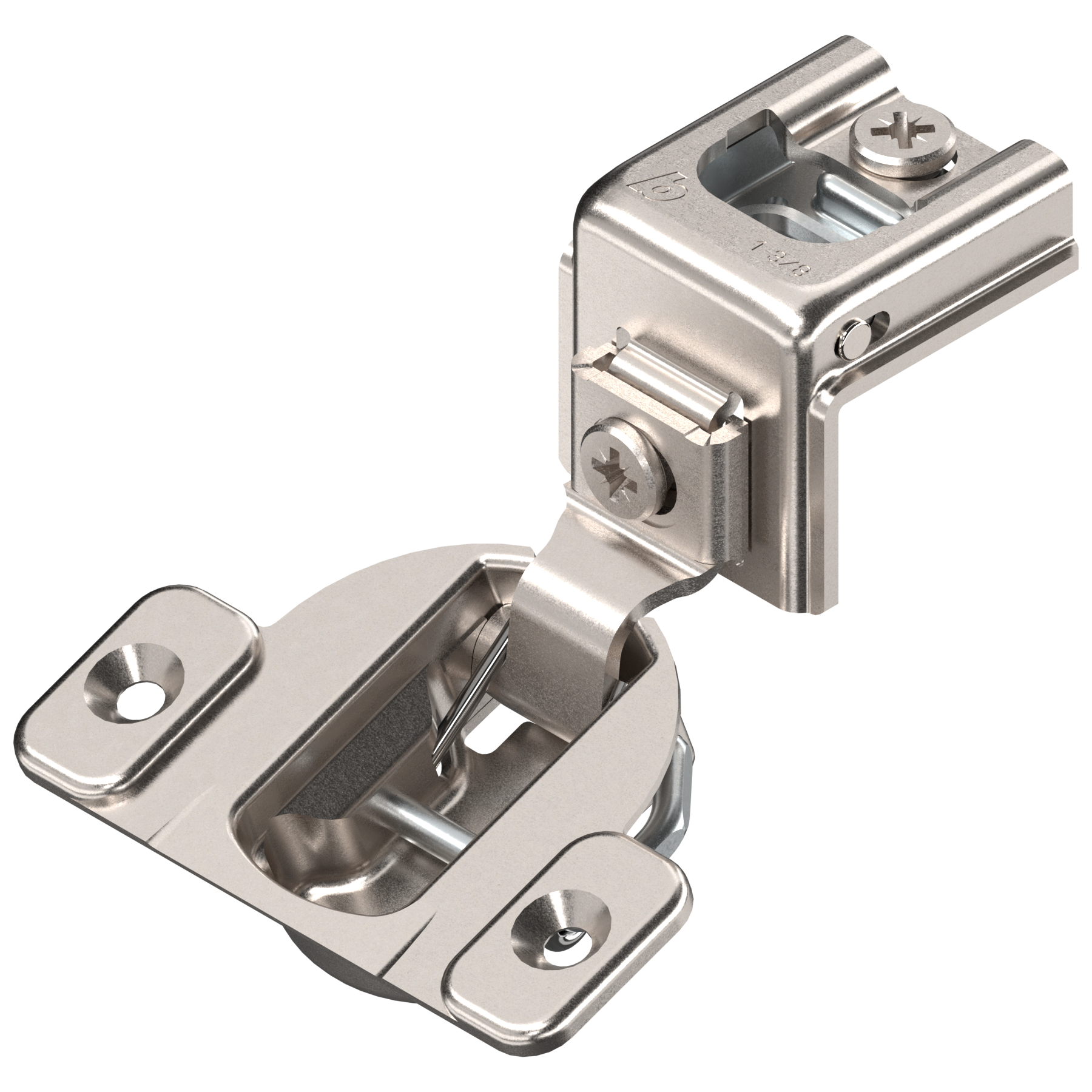 Blum COMPACT 39C face frame hinges 1-3/8'' Nickel