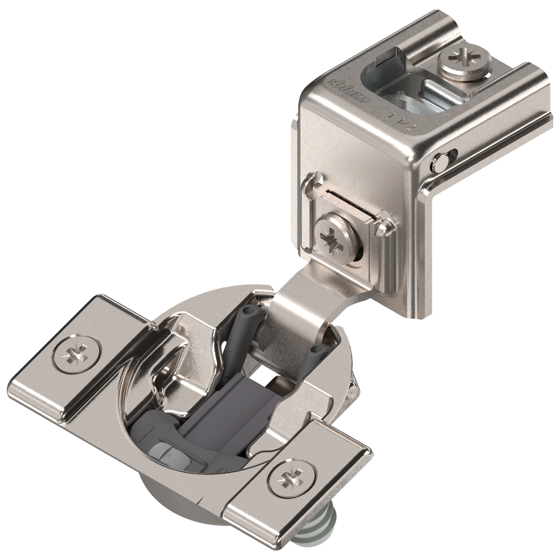 Blum COMPACT BLUMOTION 39C face frame hinges 1-1/2'' Nickel
