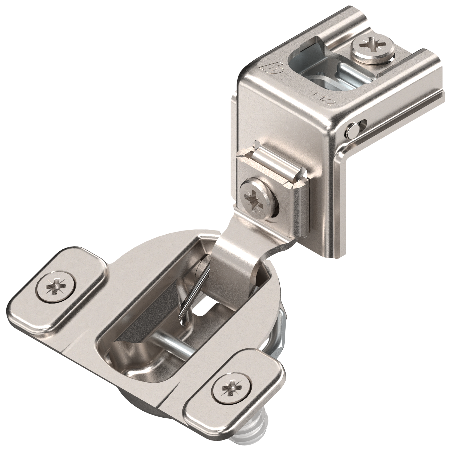 Blum COMPACT 39C face frame hinges 1-1/2'' Nickel