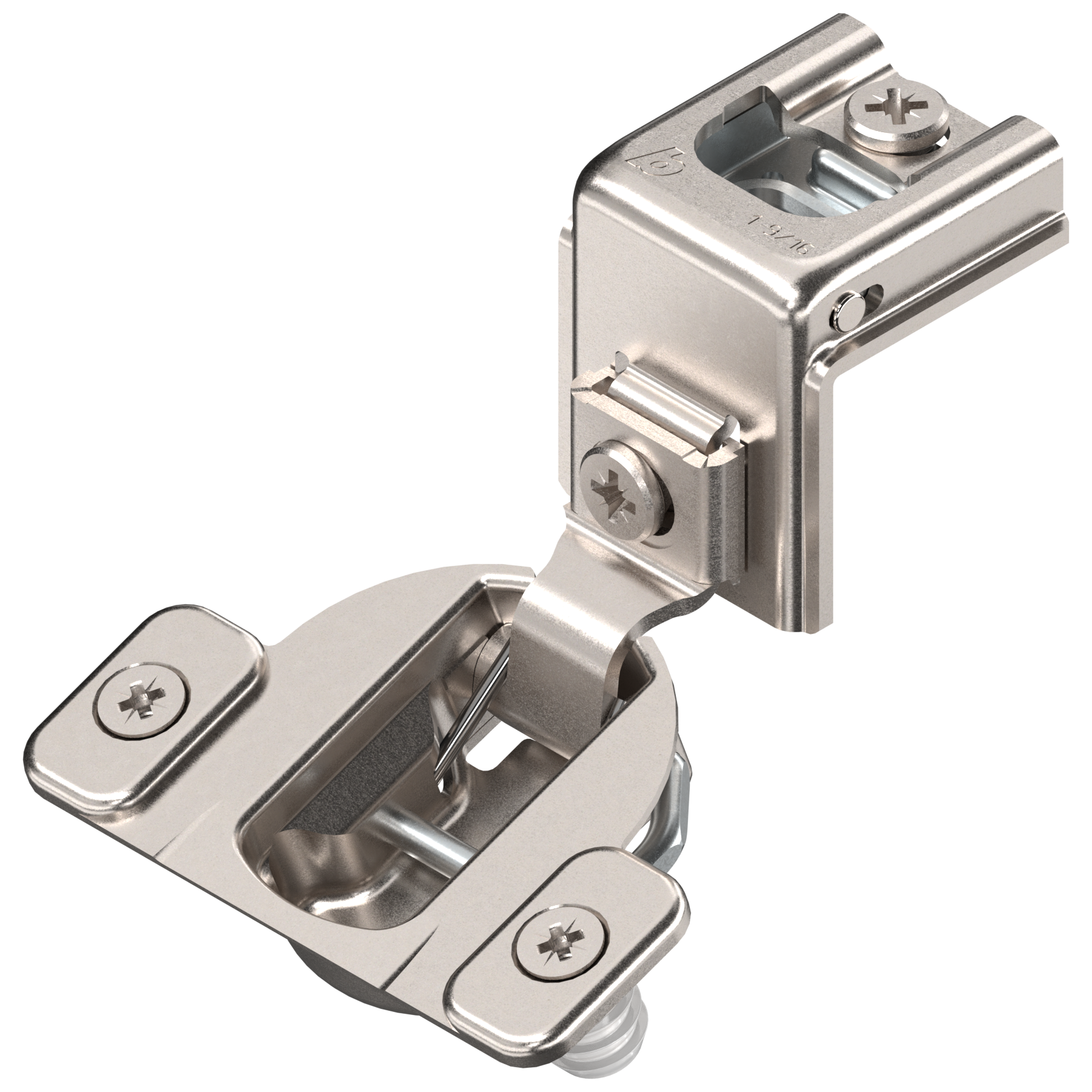 Blum COMPACT 39C face frame hinges 1-9/16'' Nickel