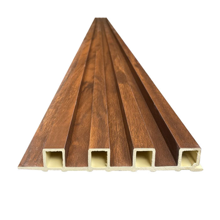 WOOD PANEL PVC DARK CARAMELO 9.5FT X 6.29 inch