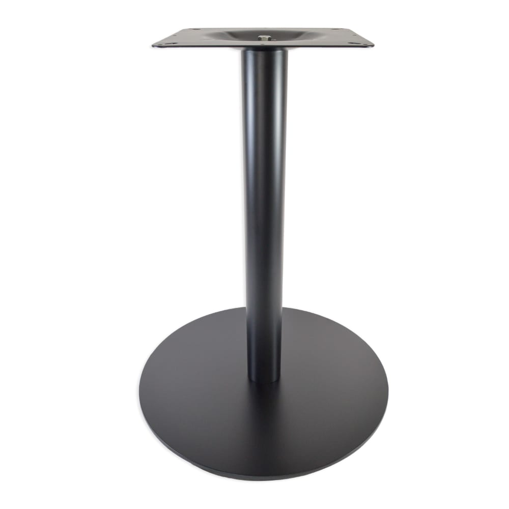 Round Table Base, 22" Round - Black 4000BKZ