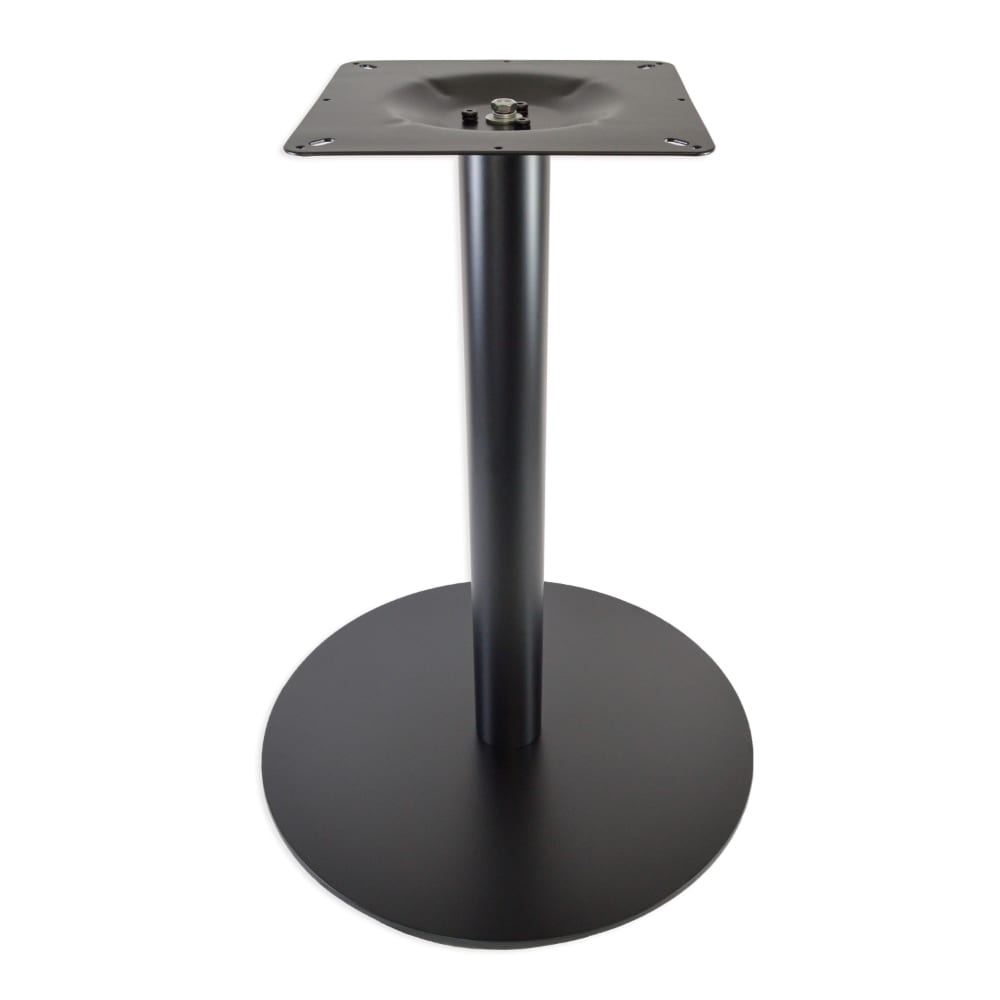 Round Table Base, 22" Round - Black 4000BKZ