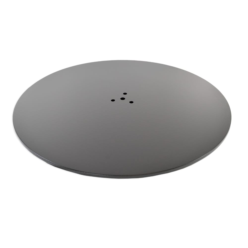 Round Table Base, 22" Round - Black 4000BKZ