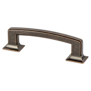 PULL 96MM CC WEATHERED VERONA BRONZE 10/