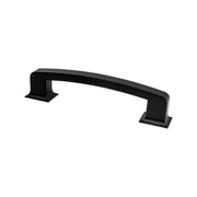 PULL 6" CC MATTE BLACK 10/BOX