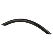 Contemporary Advantage Three 128mm CC Matte Black Arch Pull