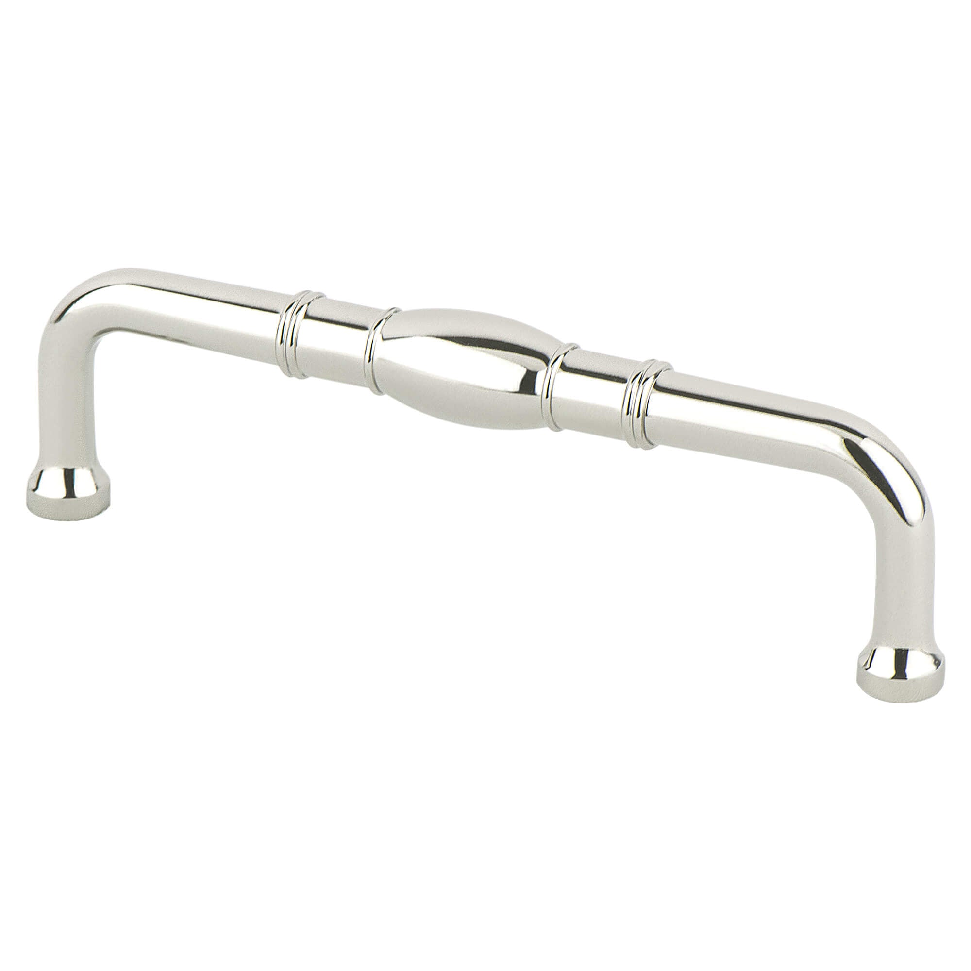 PULL CLASSIC 4" CC POLISHED NICKEL 25/BO