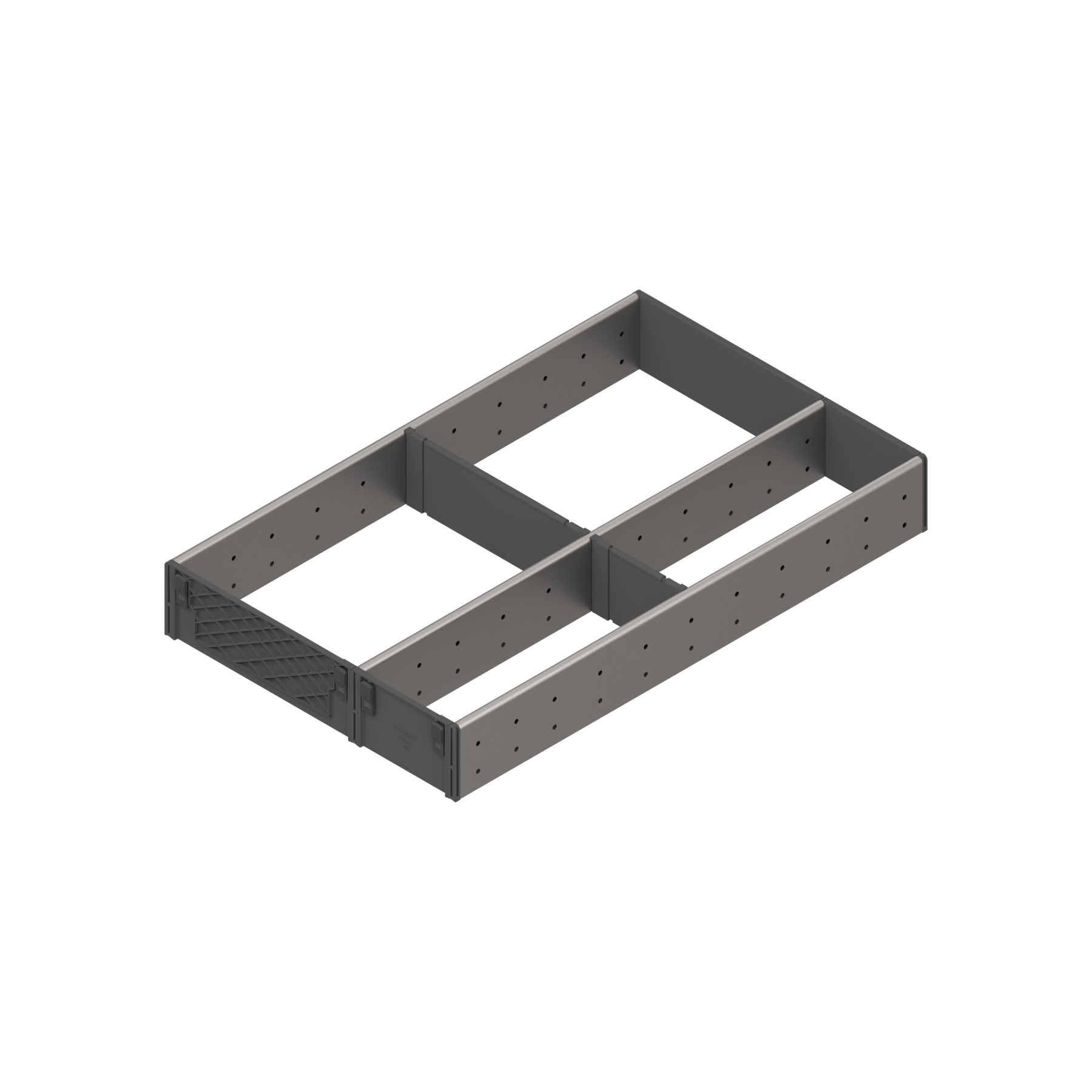 ORGA-LINE utensil set (partially filled), for TANDEMBOX drawer, NL=500 mm, CW=1200 mm, width=291 mm