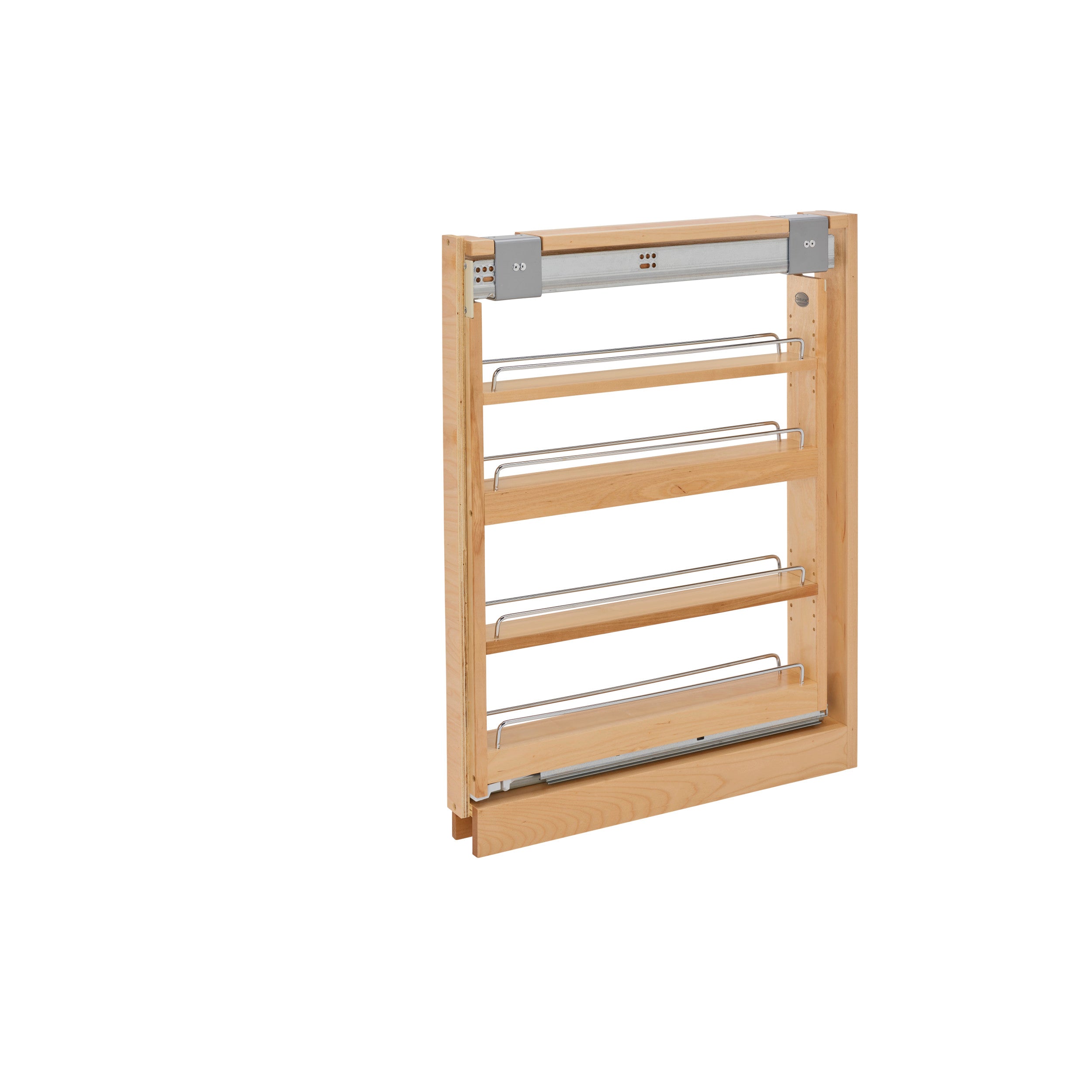 3 in Base Filler Pullout Soft-Close Natural  3 in (76 mm) W x 23 in (584 mm) D x 30 in (762 mm) H